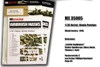 MX-Pression[MX35005]ヘッツァー スコダ1945 アンブッシュ迷彩エアブラシマスク