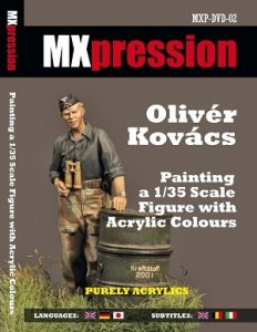 画像1: MX-Pression[MXDVD02]オリバー・コバチのアクリル塗料での1/35フィギュアの塗装方法 (1)