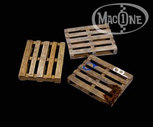 画像1: MacOne Models[MAC35143]1/35 輸送パレット (1)