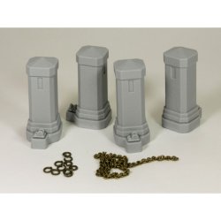 画像2: MacOne Models[MAC35168]1/35 ボラードA(4個)