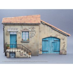 画像9: MacOne Models[MAC35190]1/35 農場の家 納屋付住居壁面