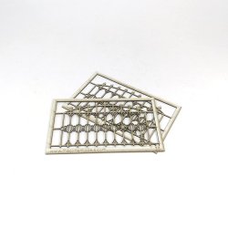 画像9: MacOne Models[MAC35215]ジオラマベース　石畳の路面と公園の一角