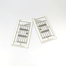 画像10: MacOne Models[MAC35215]ジオラマベース　石畳の路面と公園の一角