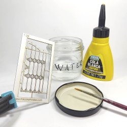 画像12: MacOne Models[MAC35215]ジオラマベース　石畳の路面と公園の一角