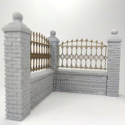 画像4: MacOne Models[MAC35216]公園の壁