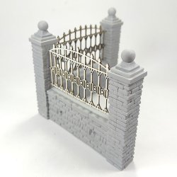 画像6: MacOne Models[MAC35216]公園の壁