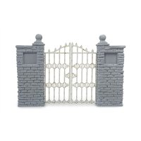 MacOne Models[MAC35217]公園のゲート(格子扉付き)