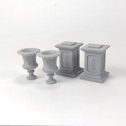 画像2: MacOne Models[MAC35218]公園の装飾柱