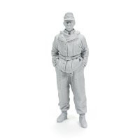 MacOne Models[MAC35800]1/35 WWIIドイツ戦車搭乗員A 防寒野戦服を着た戦車兵