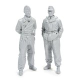 MacOne Models[MAC35802]1/35 WWIIドイツ戦車搭乗員セット 防寒服を着た戦車兵(2体セット)