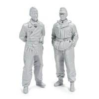 MacOne Models[MAC35802]1/35 WWIIドイツ戦車搭乗員セット 防寒服を着た戦車兵(2体セット)