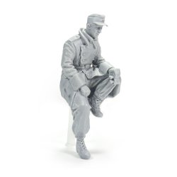 画像1: MacOne Models[MAC35804]1/35 WWIIドイツアフリカ軍団(DAK) 腰掛けるDAK士官
