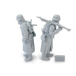 画像3: MacOne Models[MAC48602]1/48 WWIIドイツ陸軍冬季装備歩兵セットA MG射撃ティーム(2体入)