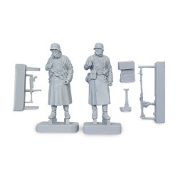 画像4: MacOne Models[MAC48602]1/48 WWIIドイツ陸軍冬季装備歩兵セットA MG射撃ティーム(2体入)