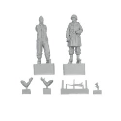 画像4: MacOne Models[MAC48603]1/48 WWIIドイツ陸軍冬季装備歩兵セットB 独士官セット(2体入)