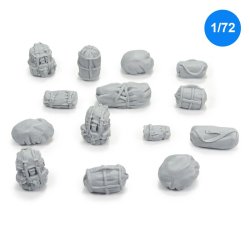 画像1: MacOne Models[MAC72602]1/72 現用歩兵装備品アクセサリーセット