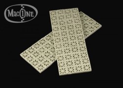 画像1: MacOne Models[MAC35138]1/35 透かし飾りブロック壁面 タイプB