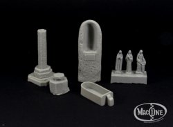 画像3: MacOne Models[MAC35164]1/35 聖母像セット(3体)台座付