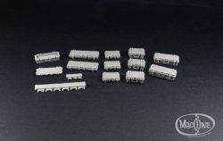 画像3: MacOne Models[MAC35165]1/35 軍用キャリングケースセット(11個入り)