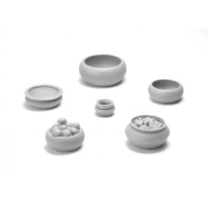 画像1: MacOne Models[MAC35199]1/35 ジオラマアクセサリー 料理用の大器 (1)