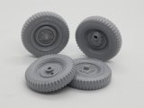 MacOne Models[MAC35603]1/35 WWII 独 VWタイプ82E用タイヤセットホイール付 RFM用