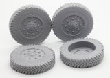 MacOne Models[MAC35610]1/35 WWII 仏 パナール178用タイヤセットホイール付 ICM用