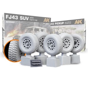 画像1: MacOne Models[MAC35614]1/35 Toyota FJ43 - Modern wheels  (1)
