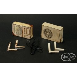 画像3: MacOne Models[MAC35105]1/35 クーラー室外機セット1