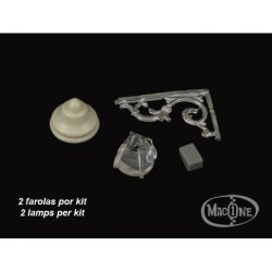 画像2: MacOne Models[MAC35107]1/35 街灯セット