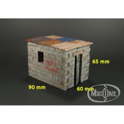 画像1: MacOne Models[MAC35115]1/35 コンクリートブロック製の小屋