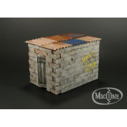 画像2: MacOne Models[MAC35115]1/35 コンクリートブロック製の小屋