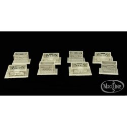 画像3: MacOne Models[MAC35132]1/35 樹脂製の荷物カゴ