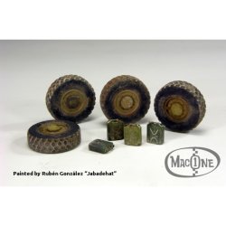 画像4: MacOne Models[MAC48001]1/48 ジャッカル装甲車ホイール&ジェリカンセット(エアフィックス用)