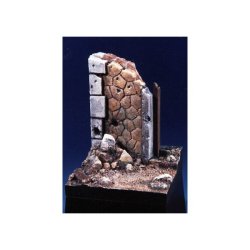 画像1: MacOne Models[MAC54009]1/32 フィギュアベース ドアの付いた廃墟付き