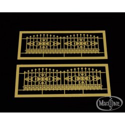画像1: MacOne Models[MAC72005]1/72 鋳鉄ゲート(エッチング)セットB