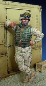 マンティス・ミニチュアズ[Man35033]U.S 現用AFV ガンナー