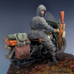 画像2: マンティス・ミニチュアズ[Man35056]1/35 WWII米 WLAバイク搭乗兵(ミニアート用)