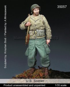 画像1: マンティス・ミニチュアズ[Man35057]1/35 WWII米 歩兵 (1)