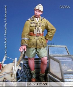 画像1: マンティス・ミニチュアズ[Man35065]1/35 アフリカ軍団将校 (1)