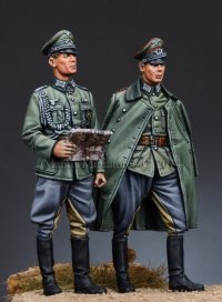 マンティス・ミニチュアズ[Man35070]1/35 WWII独 国防軍将校(2体セット)