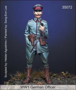 画像1: マンティス・ミニチュアズ[Man35072]1/35 WWI ドイツ将校 (1)