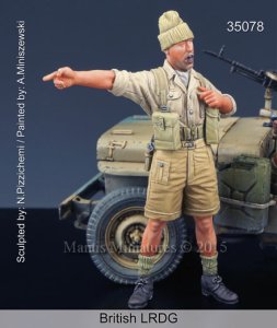 画像1: マンティス・ミニチュアズ[Man35078]1/35 WWII英 LRDG隊員 (1)