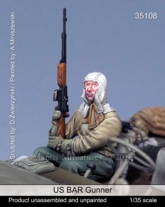 画像1: マンティス・ミニチュアズ[Man35108]1/35 WWII米 BAR射手(乗車中) (1)