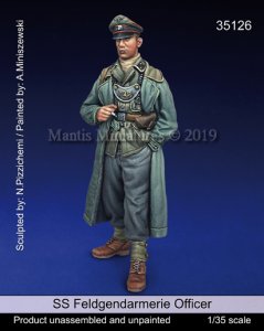 画像1: マンティス・ミニチュアズ[Man35126]1/35 WWII 独 親衛隊野戦憲兵隊 士官 (1)