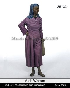 画像1: マンティス・ミニチュアズ[Man35133]1/35 ヒジャブを被ったアラブ人女性 (1)