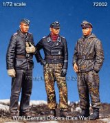 マンティス・ミニチュアズ[Man72002]1/72 WWII独 武装親衛隊戦車兵セット(3体セット)
