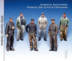画像2: マンティス・ミニチュアズ[Man72004]1/72 WWII独 戦車兵バリューセット(6体セット)