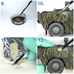 画像4: マンティス・ミニチュアズ[CAM05]1/35 WWII/現用 アクセサリーセット ヘシアン迷彩ネット