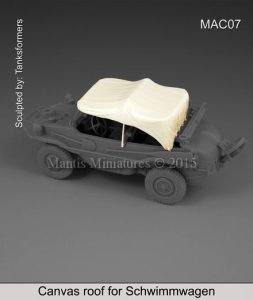 画像1: マンティス・ミニチュアズ[MAC07]1/35 シュビムワーゲン幌セット (1)