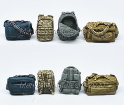 画像2: マンティス・ミニチュアズ[MAC23]1/35 ジオラマ素材 テレビ報道用機材一式セット